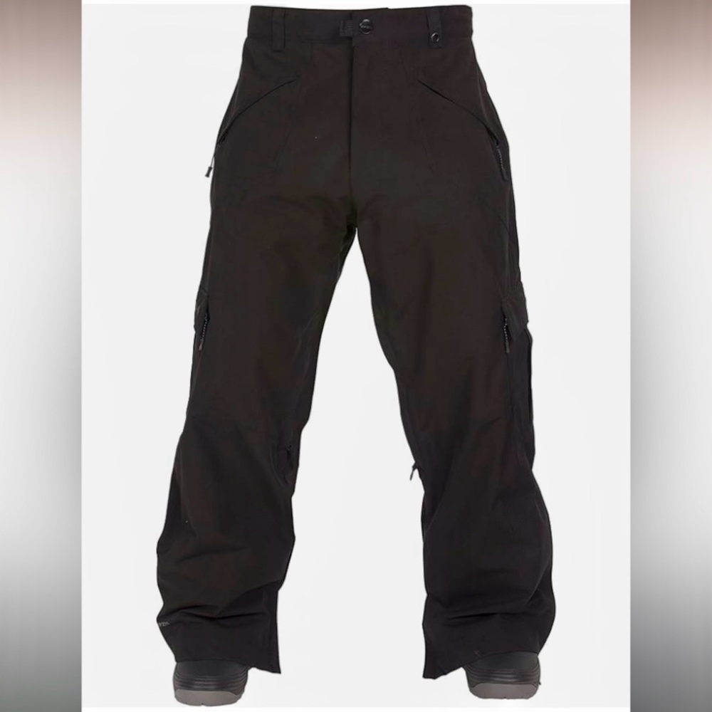 Ripzone Verso Ski Snowboard Pants 7K Waterproof Breathable Vented Black Size S/P